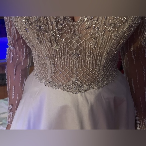 SOLD 🌟Justin Alexander Carson Wedding Dress (unworn, new) - Picture 7 of 7